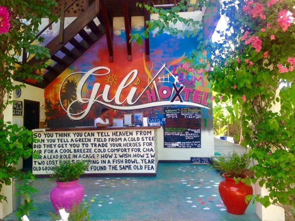 Gili Beach Bum Hotel Quần đảo Gili Ngoại thất bức ảnh